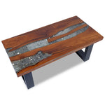 Salontafel Massief Teakhout Hars 60 Cm