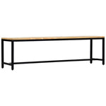 Eetbank Massief Ruw Mangohout