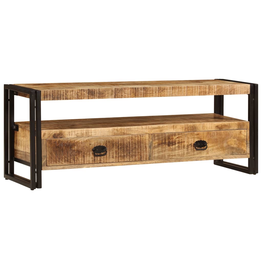 Tv-Meubel 120X35X45 Cm Hout Met Honingkleurige Afwerking