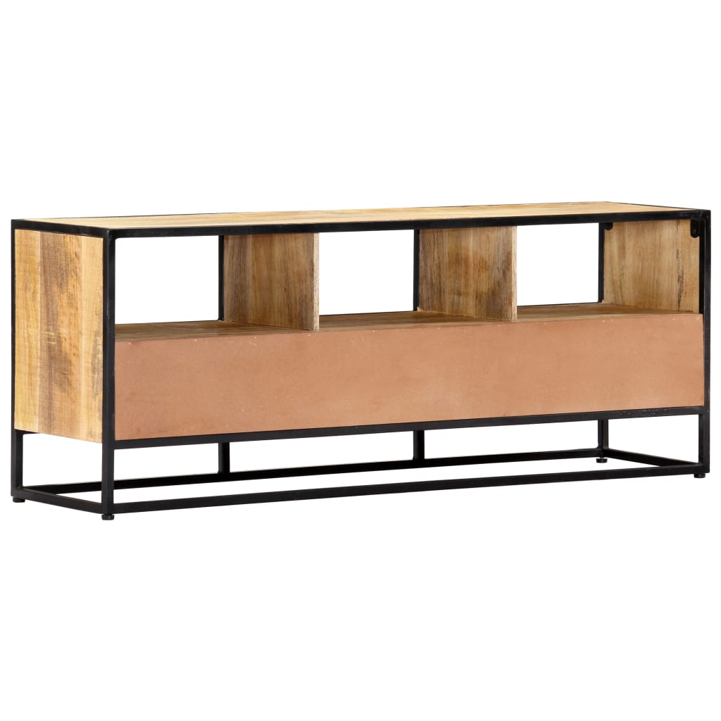 Tv-Meubel 120X30X45 Cm Massief Mangohout