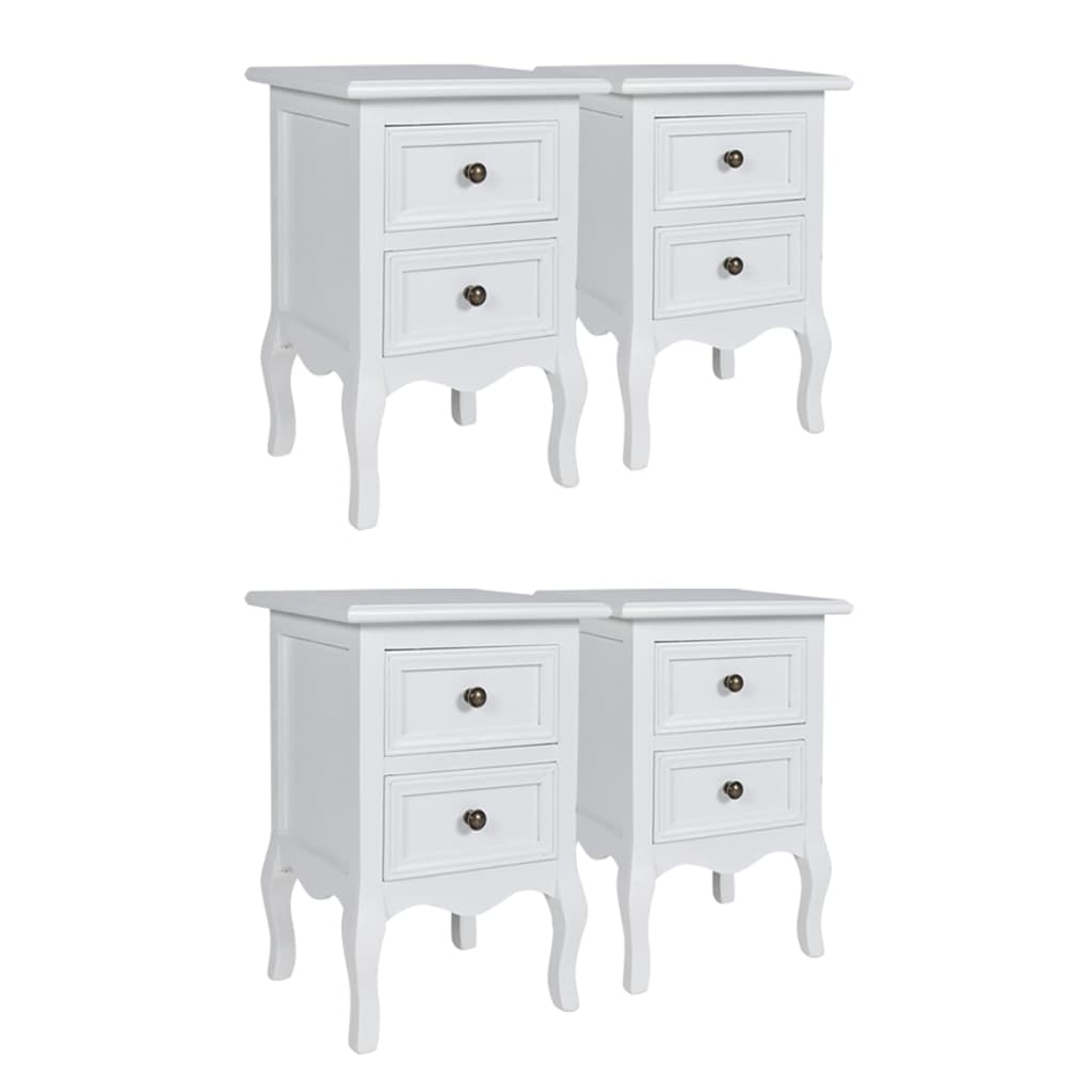 Nachtkastjes Met 2 Lades Mdf