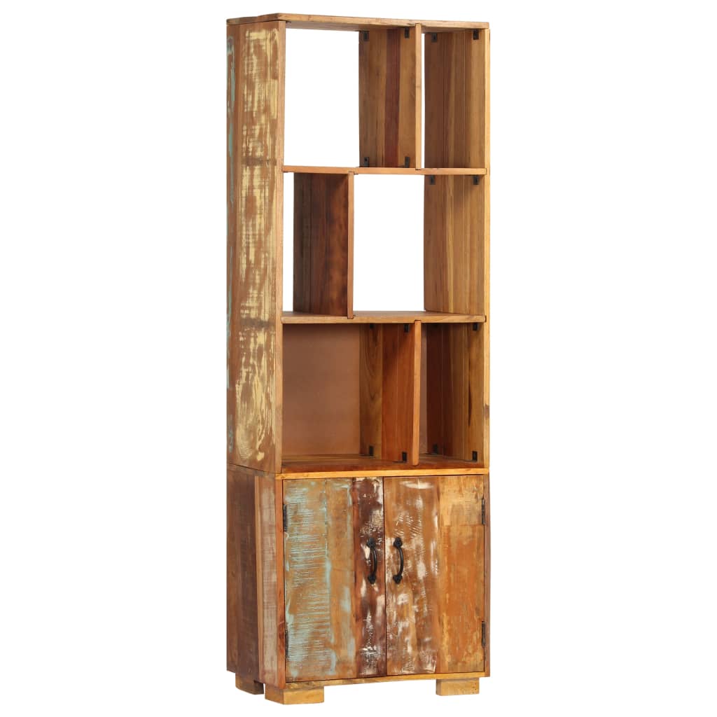 Boekenkast 60X35X180 Cm Massief Gerecycled Hout