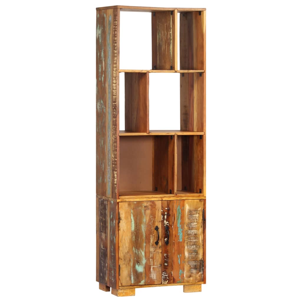 Boekenkast 60X35X180 Cm Massief Gerecycled Hout