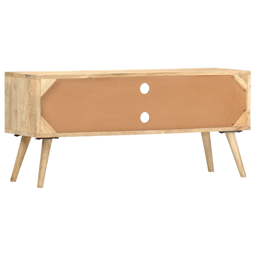 Tv-Meubel 100X30X45 Cm Massief Mangohout