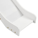 Kinderhoogslaper Met Glijbaan En Ladder Grenenhout 97X208 Cm