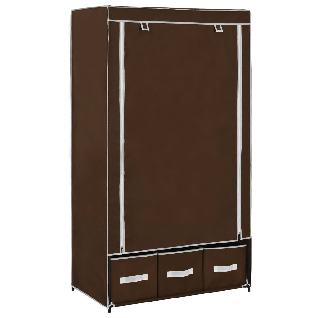 Kledingkast 87X49X159 Cm Stof