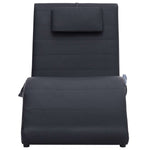Massage Chaise Longue Met Kussen Kunstleer