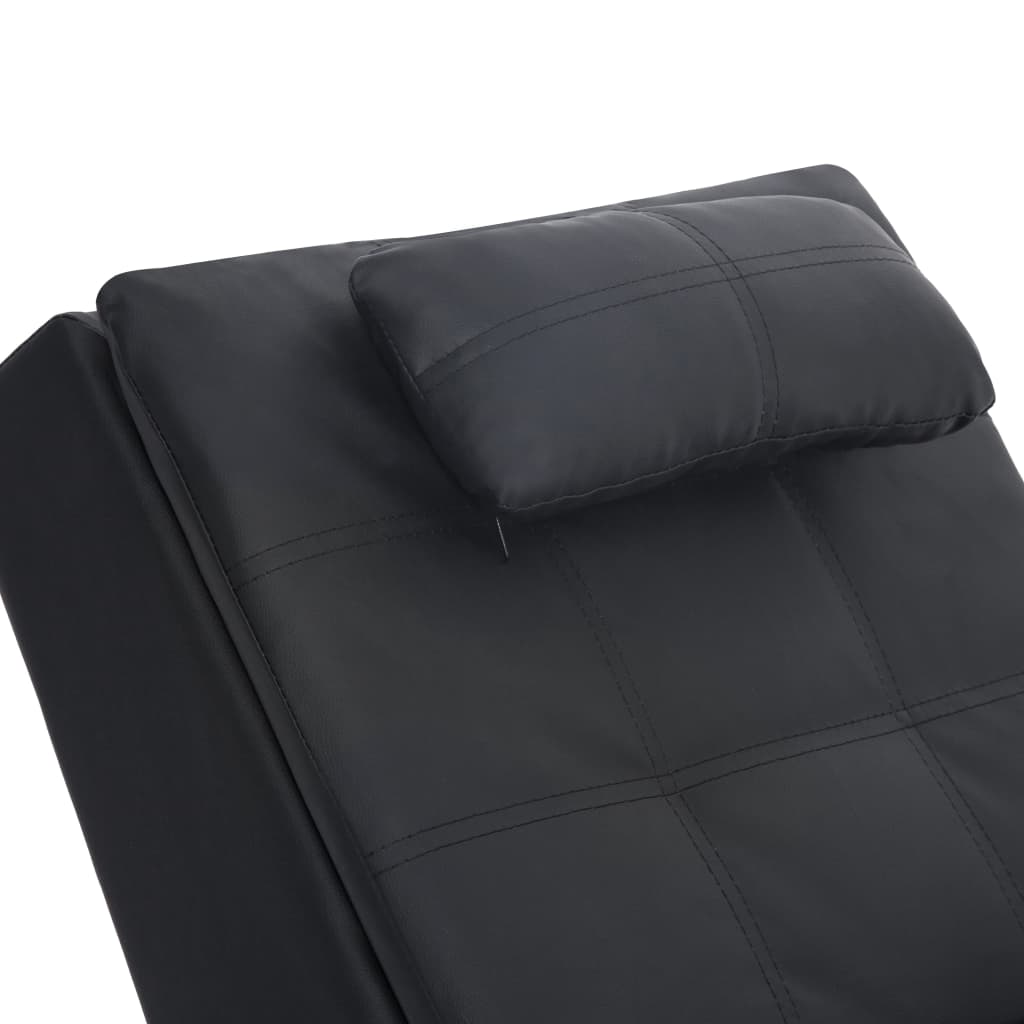 Massage Chaise Longue Met Kussen Kunstleer