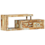 Tv-Meubel 20X30X40 Cm Massief Gerecycled Hout