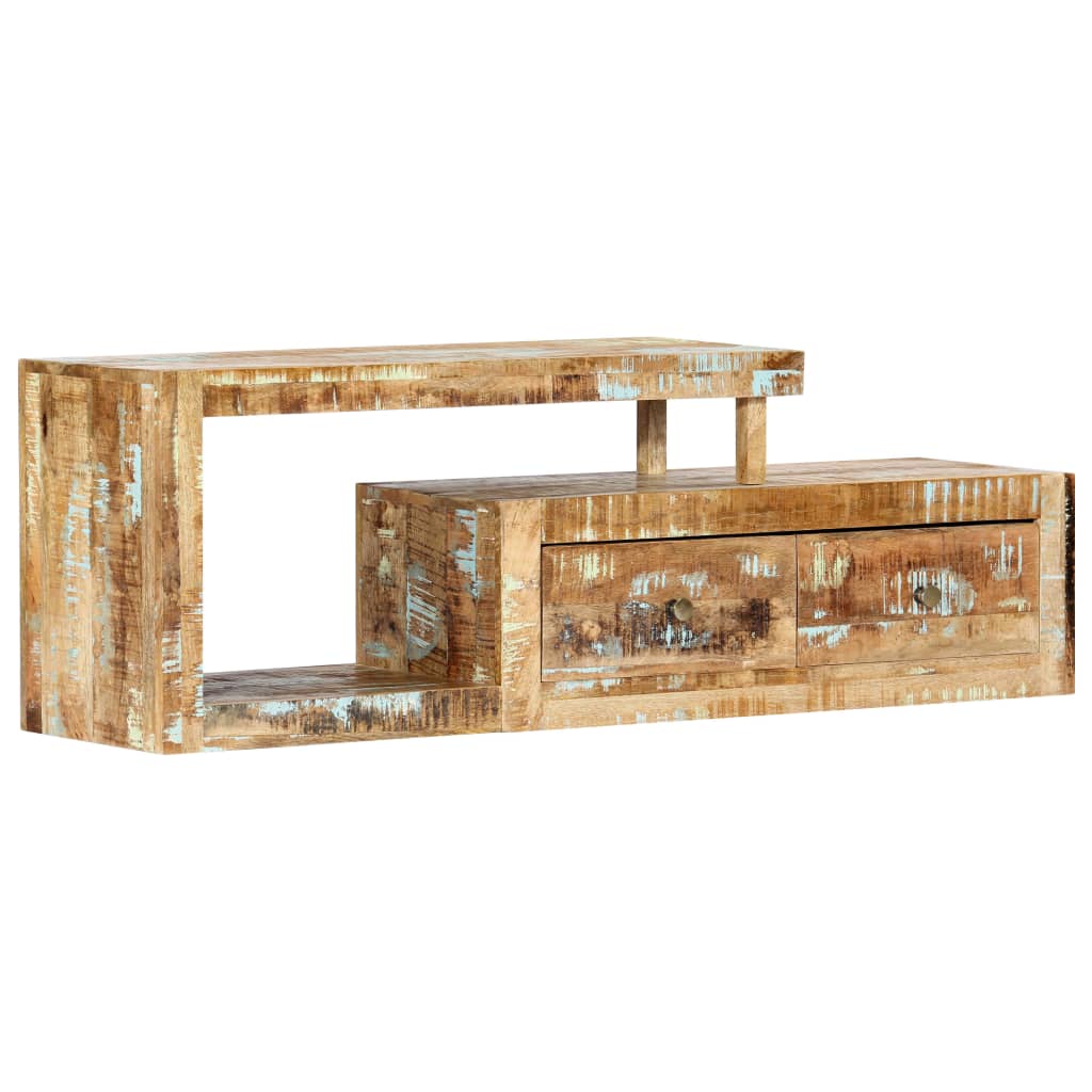 Tv-Meubel 20X30X40 Cm Massief Gerecycled Hout