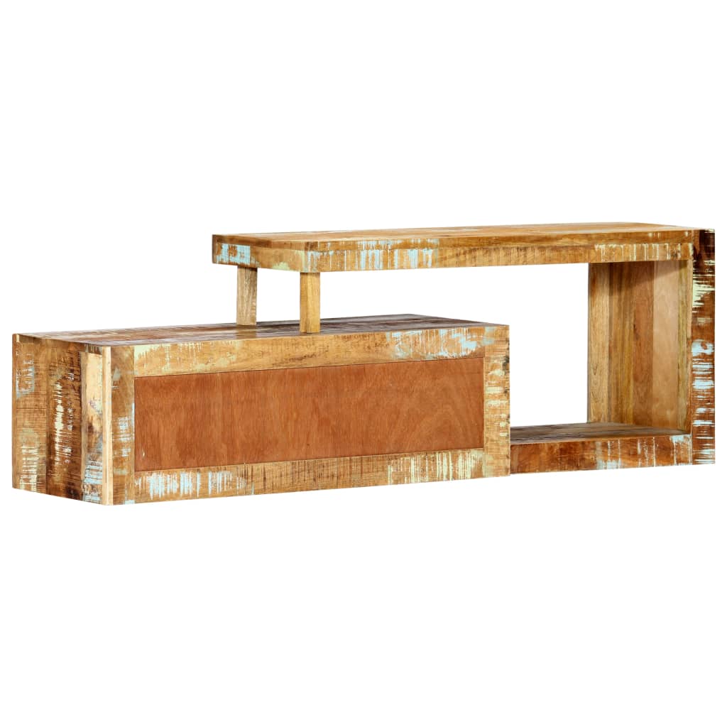 Tv-Meubel 20X30X40 Cm Massief Gerecycled Hout