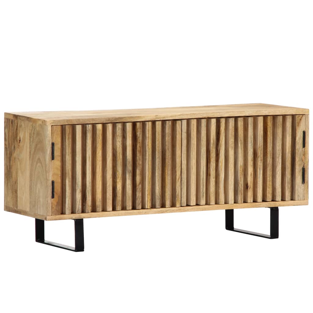 Tv-Meubel 90X30X40 Cm Massief Mangohout