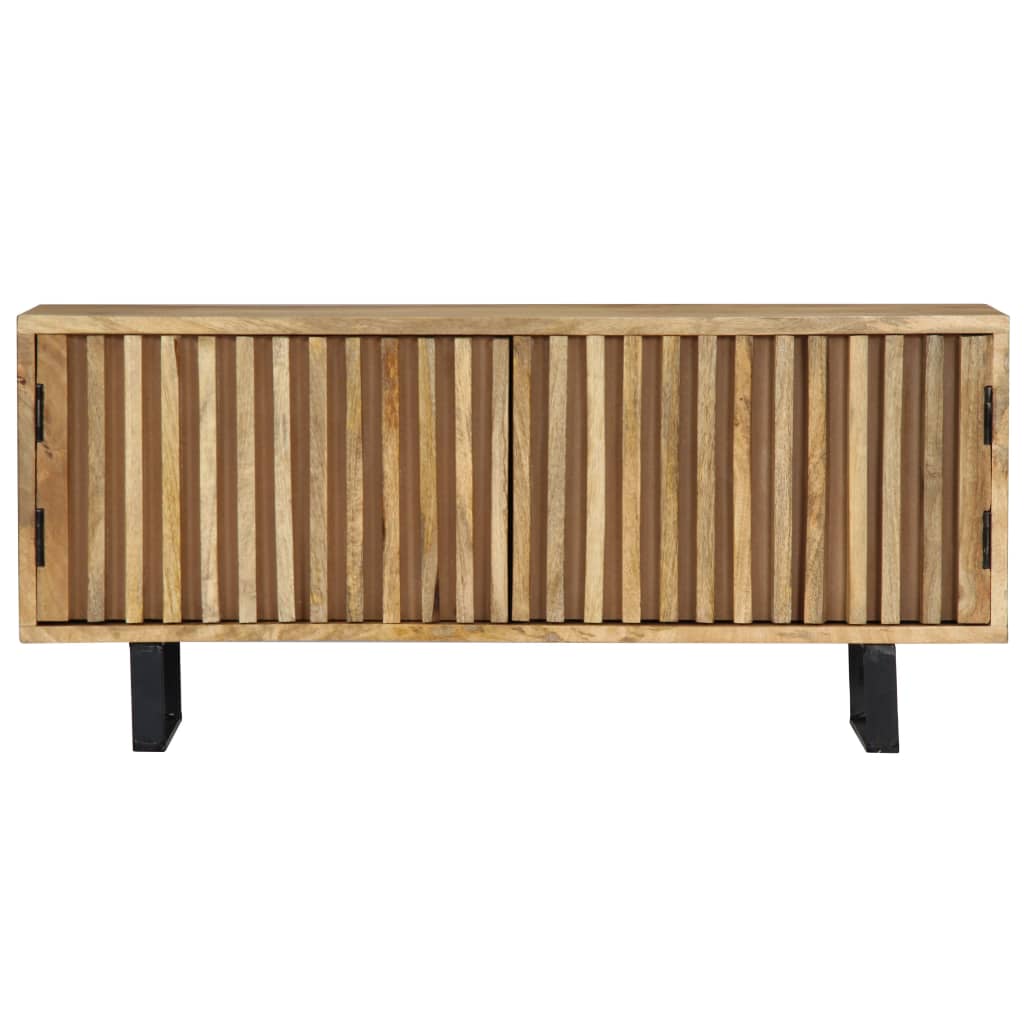 Tv-Meubel 90X30X40 Cm Massief Mangohout