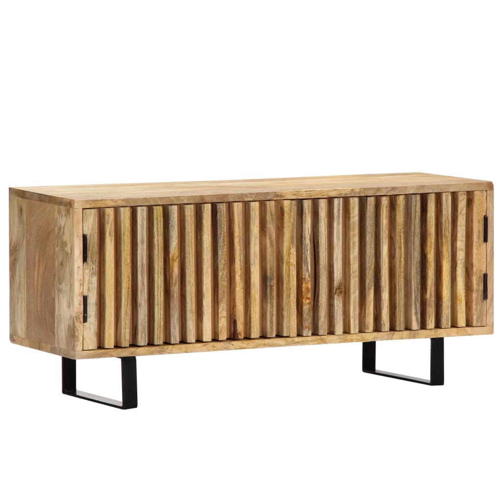 Tv-Meubel 90X30X40 Cm Massief Mangohout