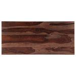 Salontafel 110X50X35 Cm Massief Hout Grijs