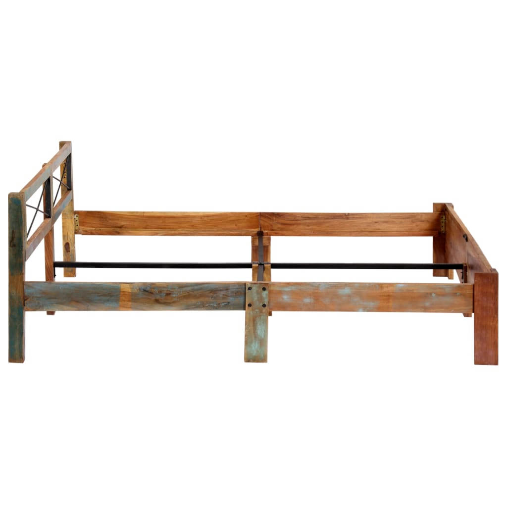 Bedframe Massief Gerecycled Hout