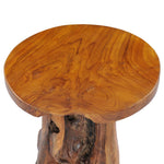 Salontafel 40X40 Cm Massief Teakhout