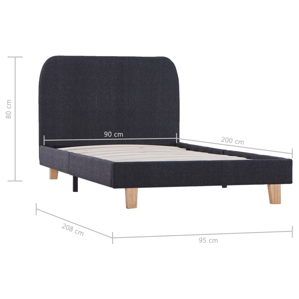 Bedframe Stof