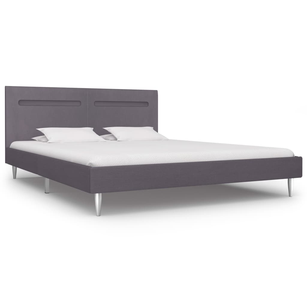 Bedframe Met Led Stof