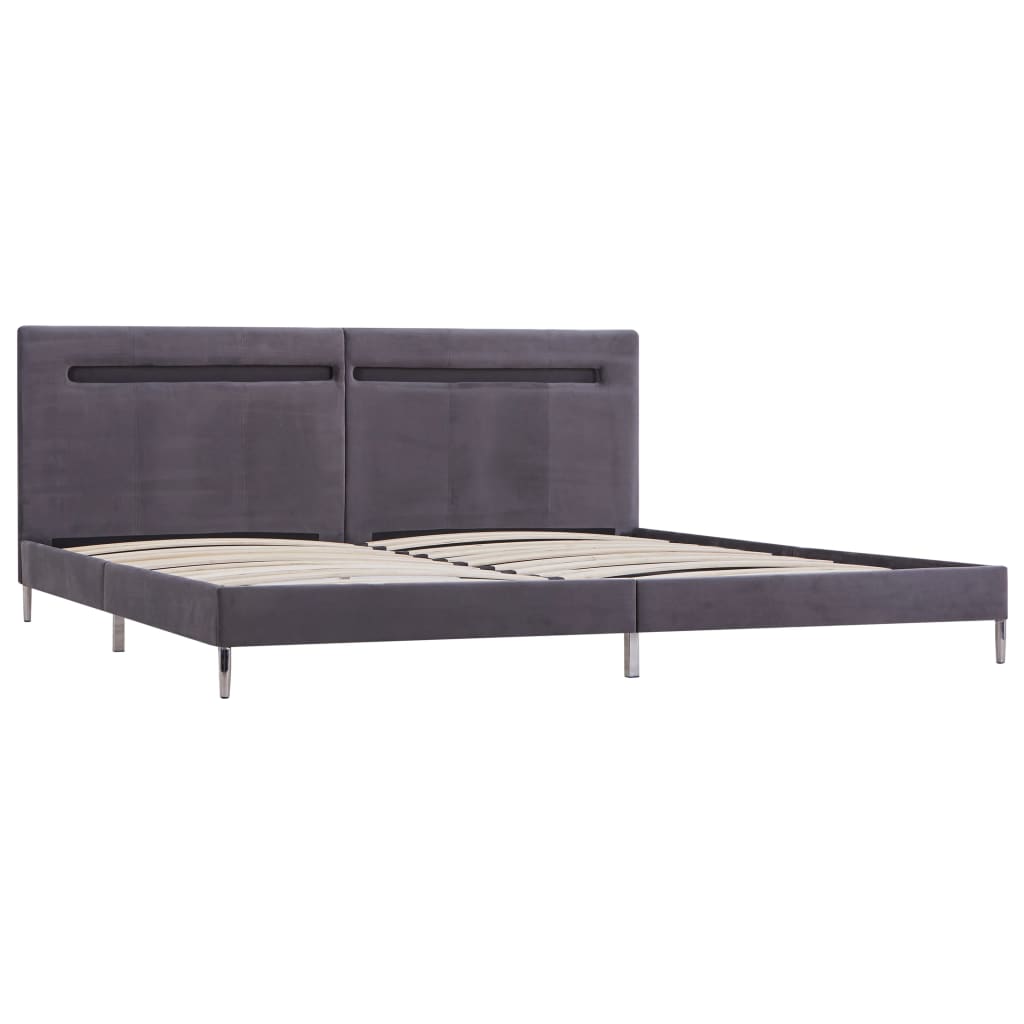 Bedframe Met Led Stof