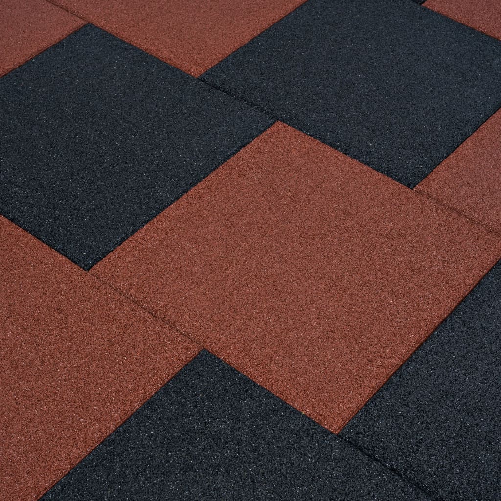 Valtegels 12 St 50X50X3 Cm Rubber