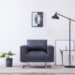 Fauteuil Kubus Kunstsuède