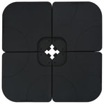 Parasol Met Draagbare Voet Kleurig