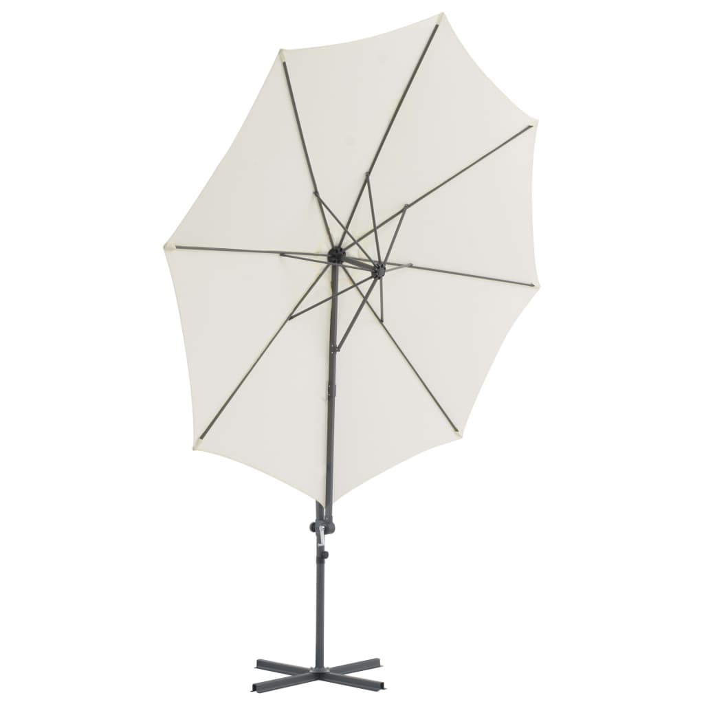 Parasol Met Draagbare Voet Kleurig