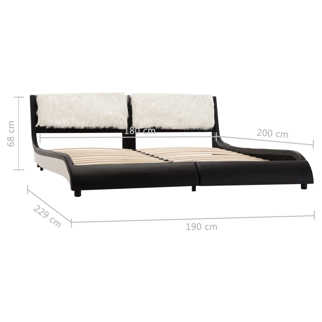 Bedframe Kunstleer En