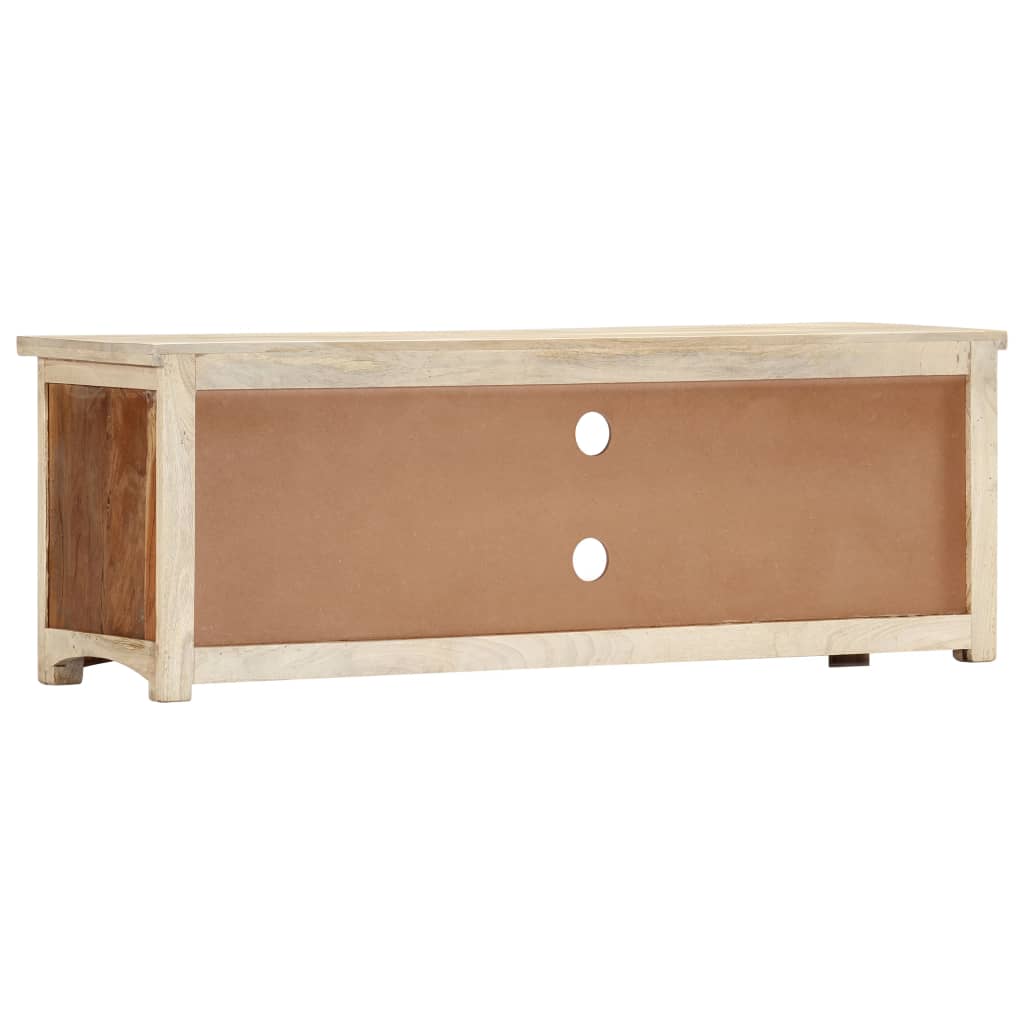 Tv-Meubel 120X30X40 Cm Massief Gerecycled Hout