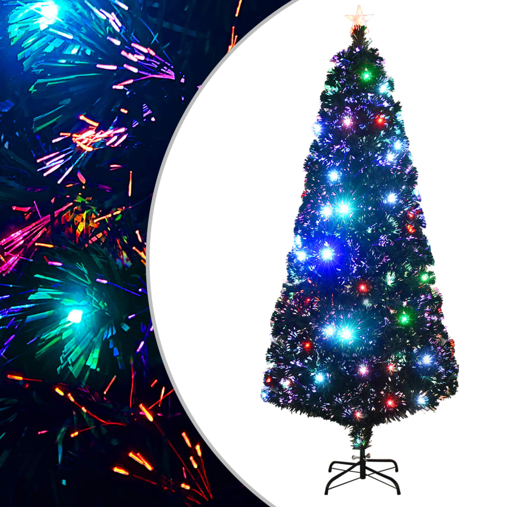 Kerstboom Met Led En Standaard 120 Cm Glasvezel