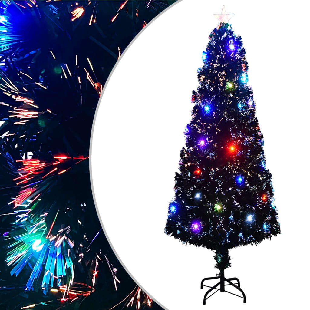 Kerstboom Met Led En Standaard 120 Cm Glasvezel