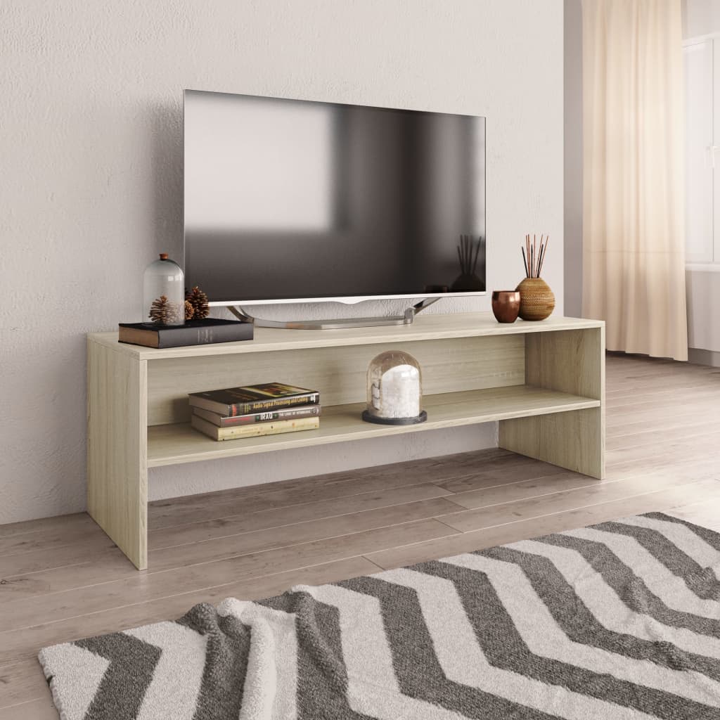 Tv-Meubel 120X40X40 Cm Bewerkt Hout