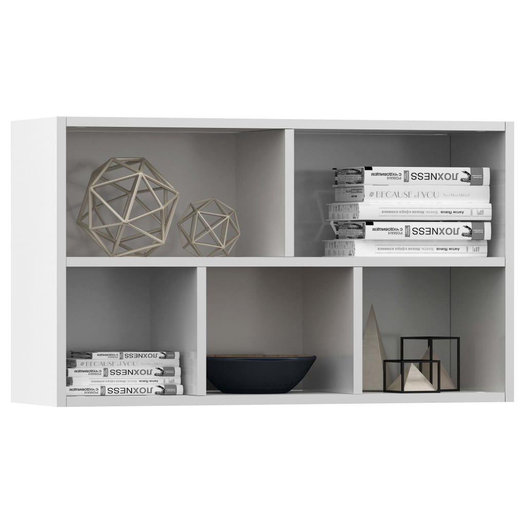 Boekenkast/Dressoir 50X25X80 Cm Bewerkt Hout