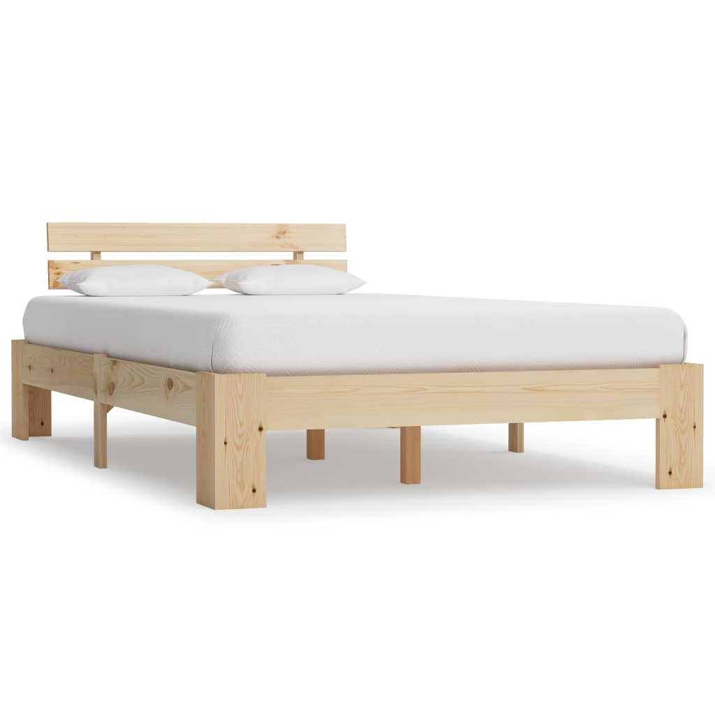 Bedframe Massief Grenenhout