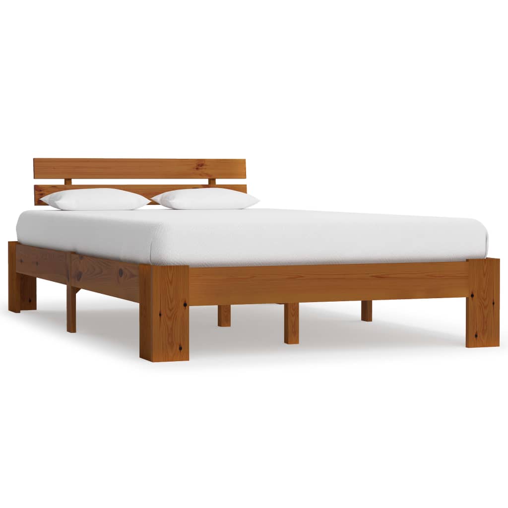 Bedframe Massief Grenenhout