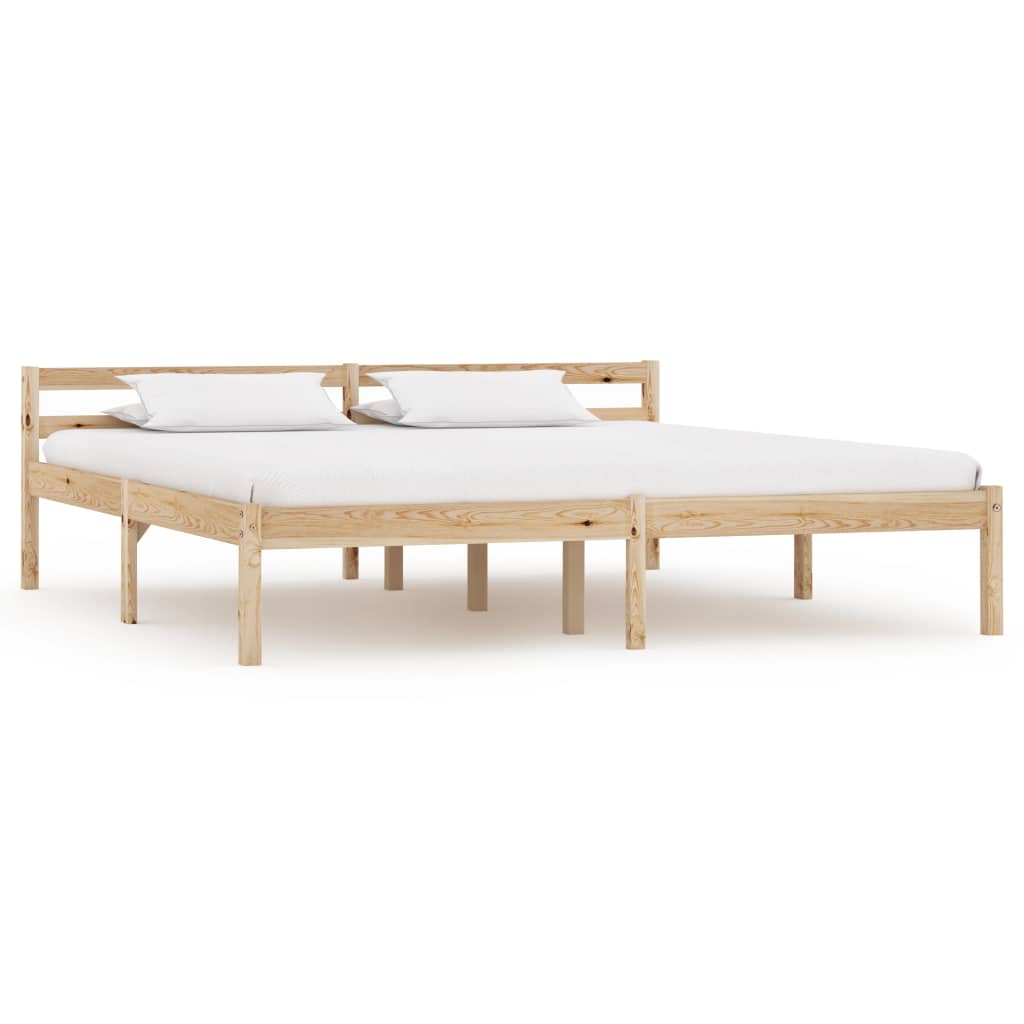 Bedframe Massief Grenenhout