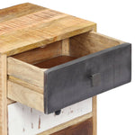 Nachtkastje 40X30X60 Cm Massief Mangohout