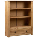 Boekenkast Panama Range 80X35X110 Cm Massief Grenenhout
