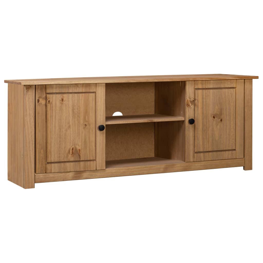 Tv-Kast Panama Range 120X40X50 Cm Massief Grenenhout