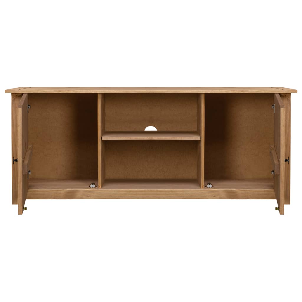 Tv-Kast Panama Range 120X40X50 Cm Massief Grenenhout