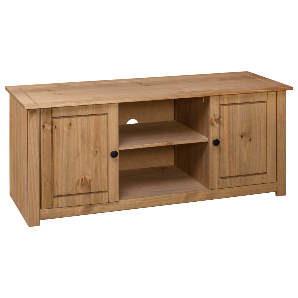 Tv-Kast Panama Range 120X40X50 Cm Massief Grenenhout