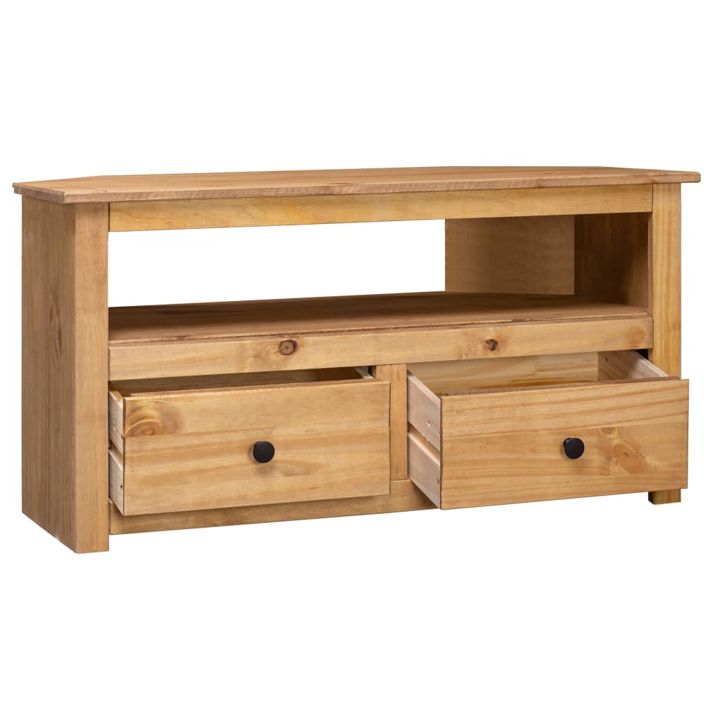 Tv-Hoekkast Panama Range 93X49X49 Cm Massief Grenenhout