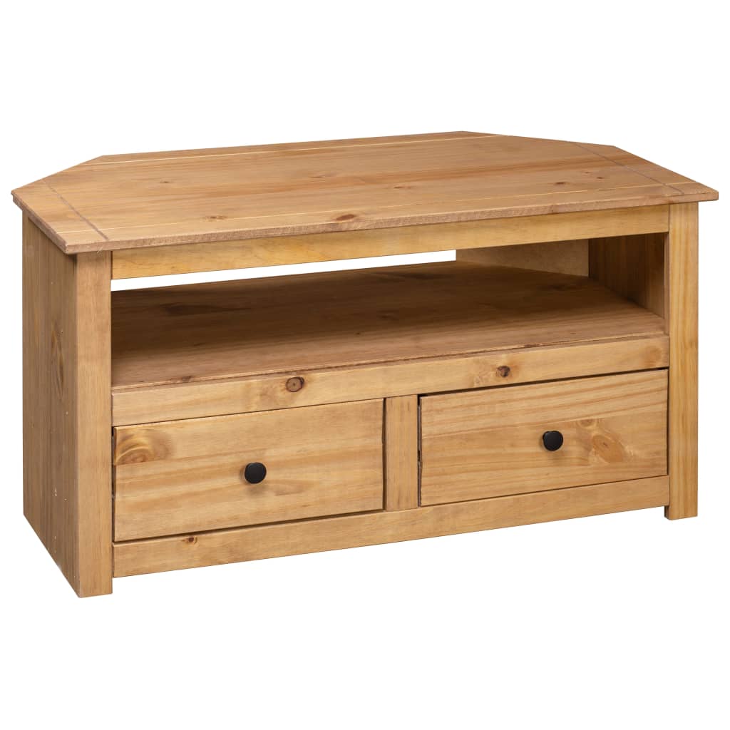 Tv-Hoekkast Panama Range 93X49X49 Cm Massief Grenenhout