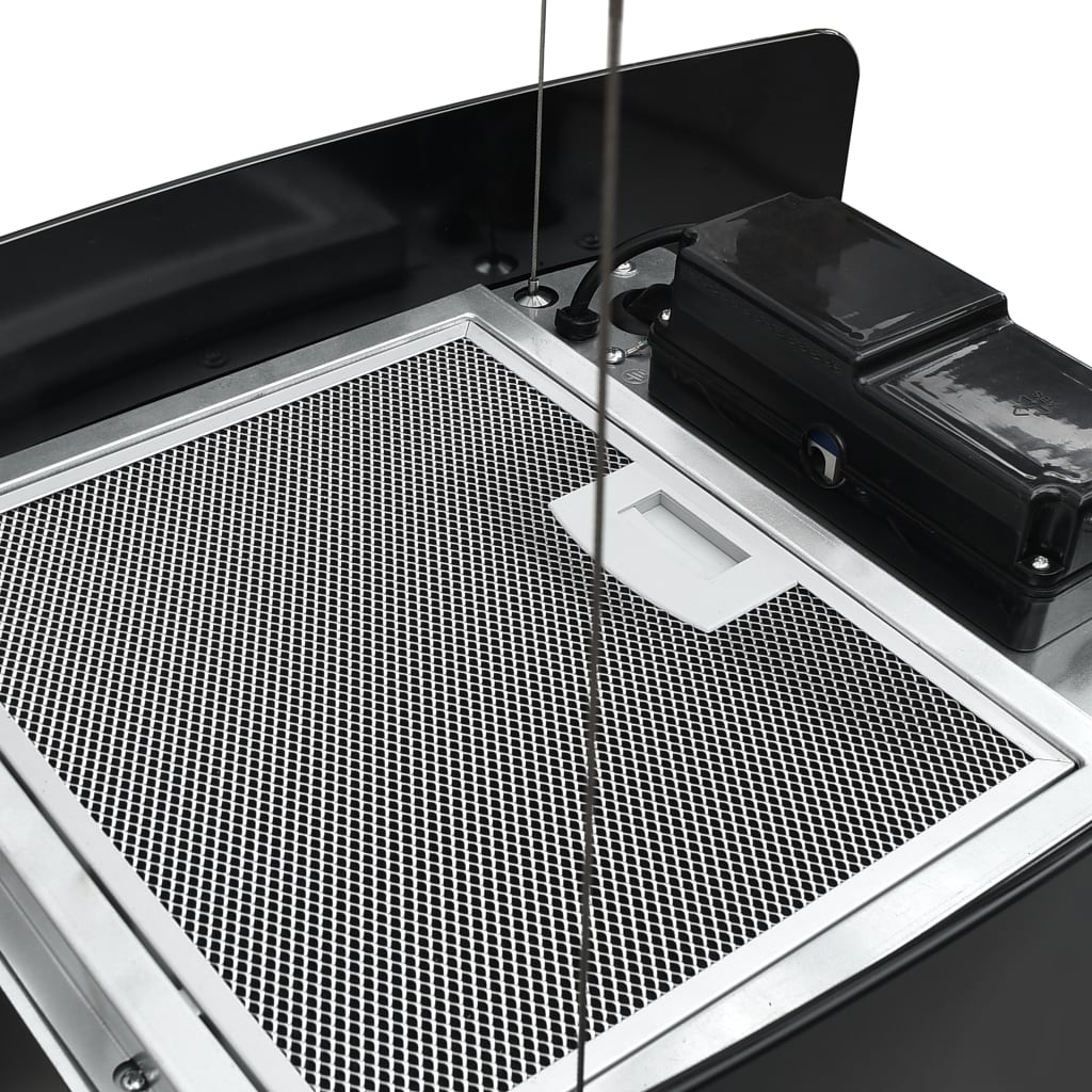 Afzuigkap Hangend Met Aanraaksensor Lcd Gehard Glas