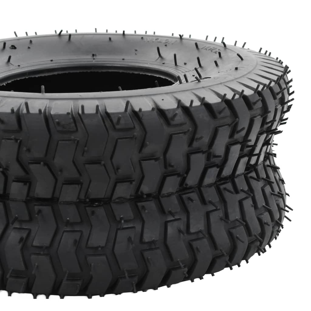 Kruiwagenbanden 2 St 15X6.00-6 4Pr Rubber