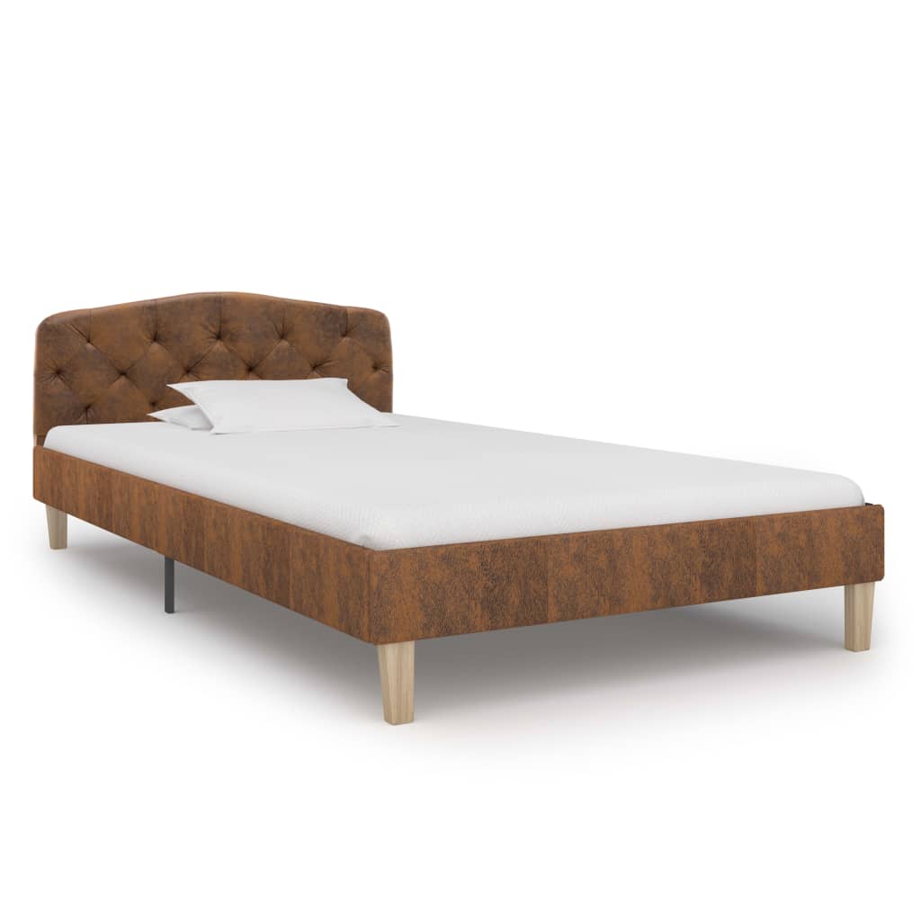 Bedframe Kunstsuède