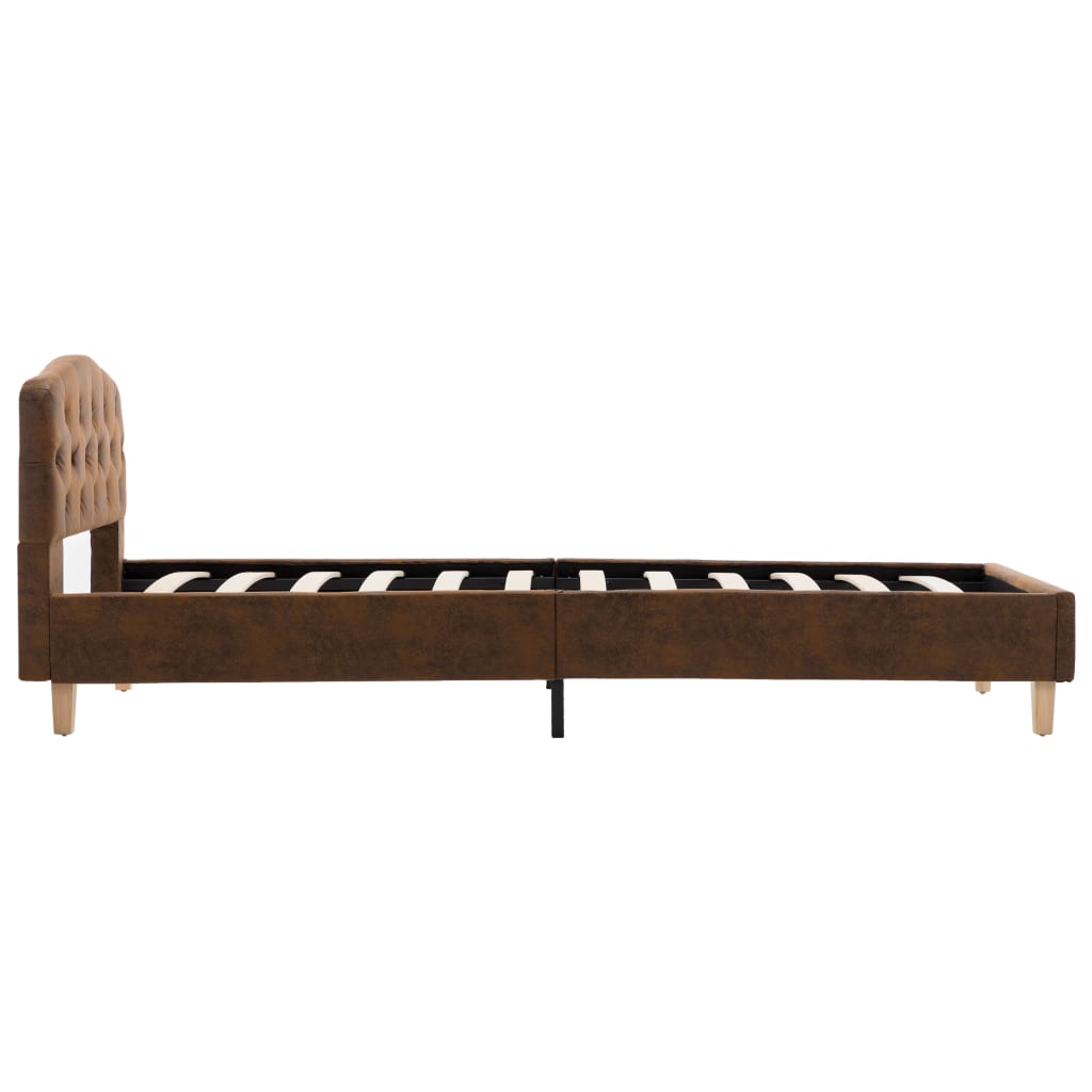 Bedframe Kunstsuède