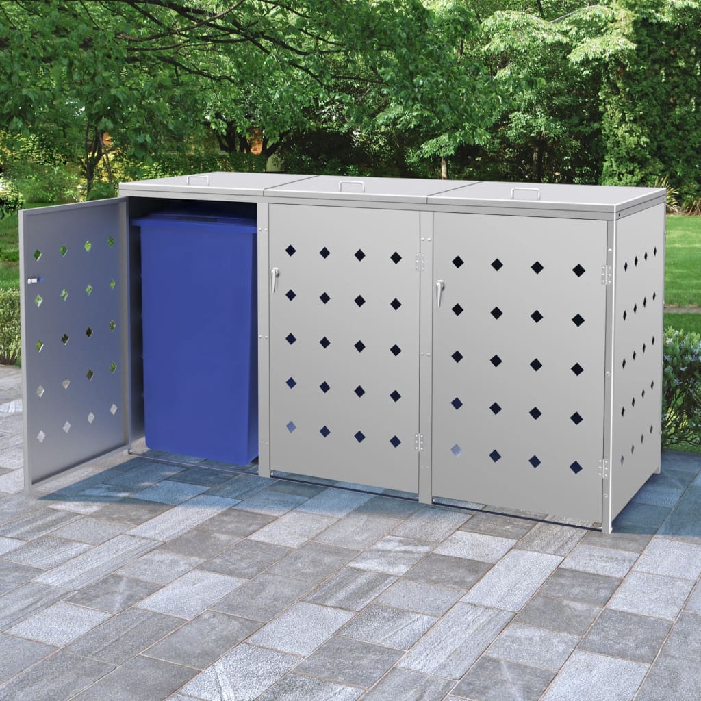 Containerberging Enkel 240 L Roestvrij Staal
