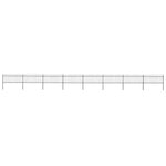 Tuinhek Met Speren Bovenkant 1,7X0,8 M Staal Zwart